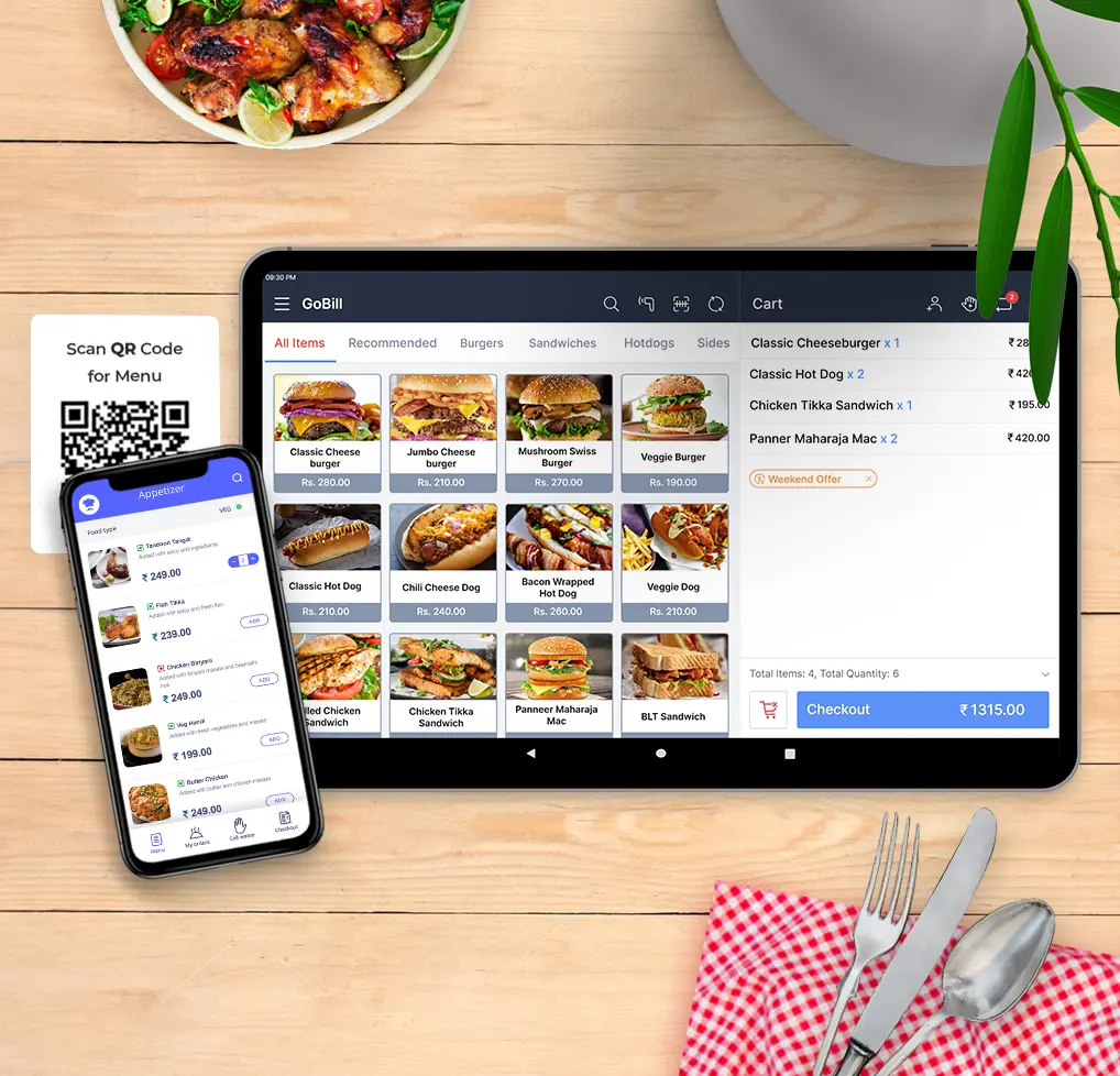 Restaurant software