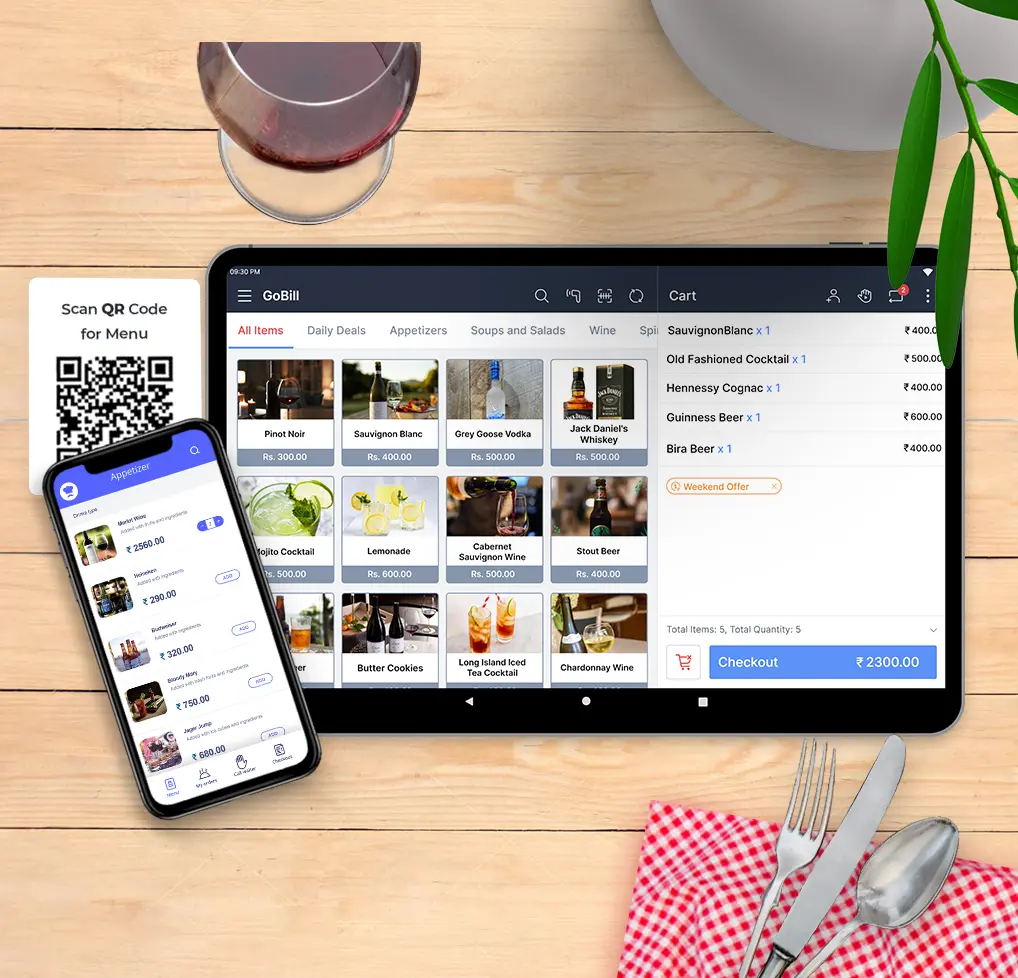 Restaurant software